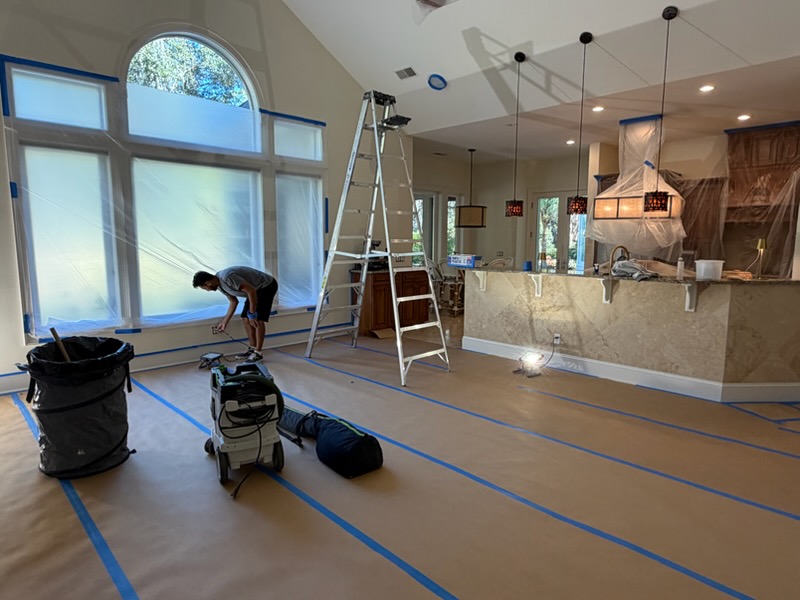 Interior Painting project in Hilton Head Island, SC