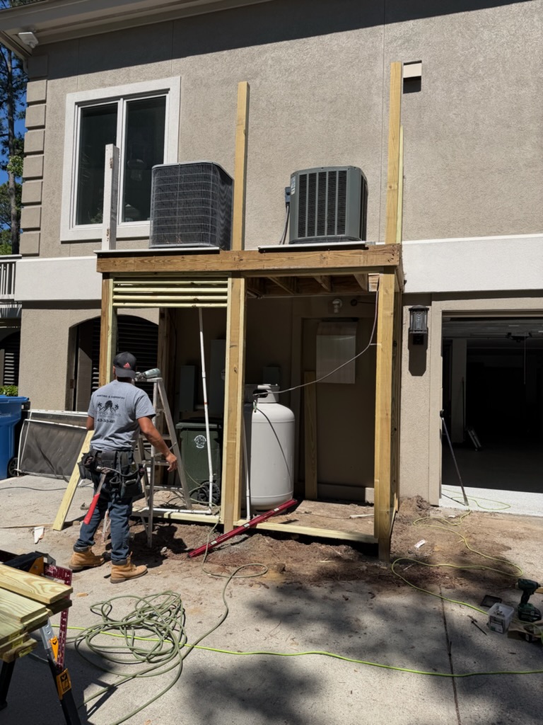 Carpentry Work project in Hilton Head Island, SC