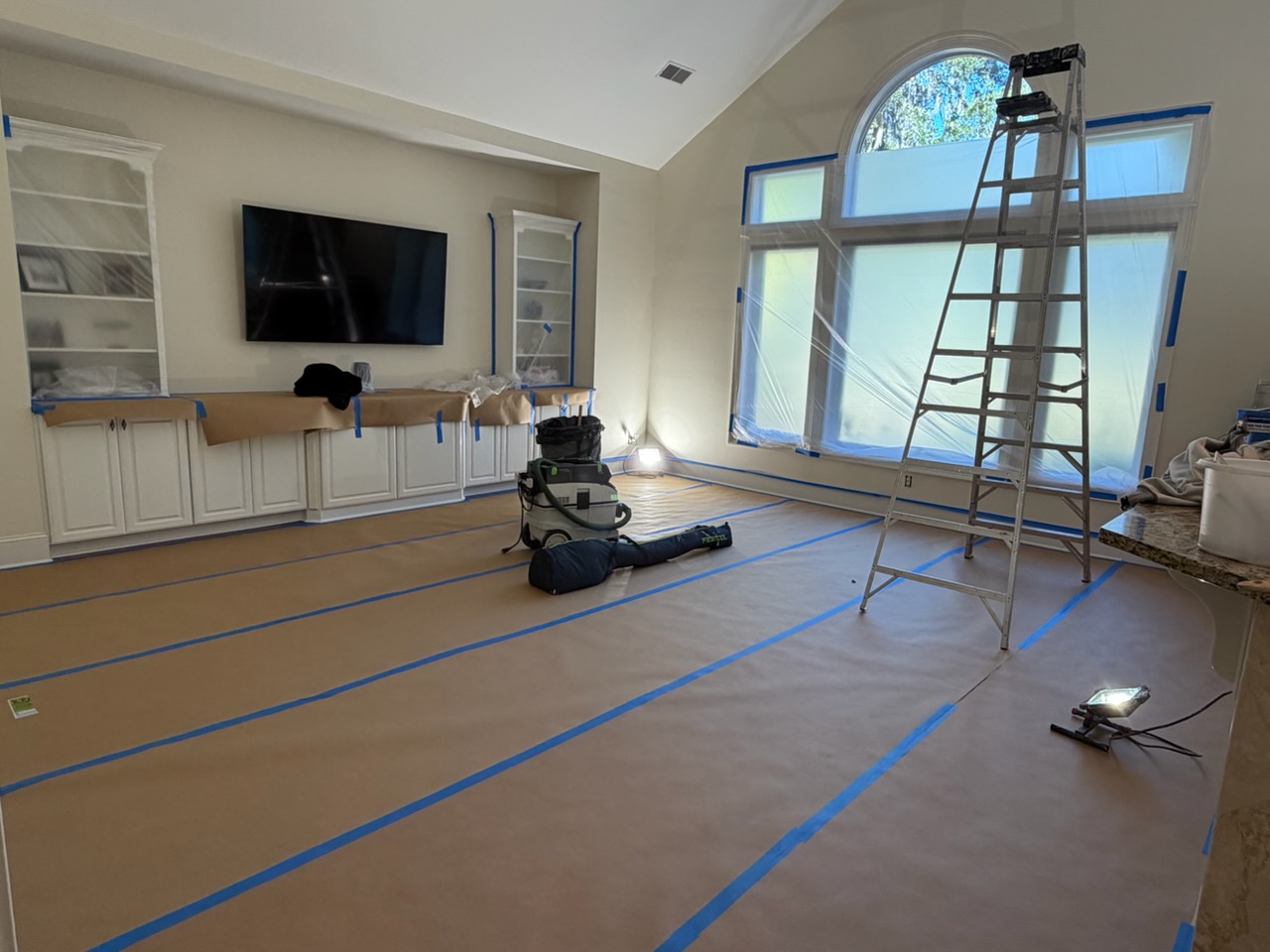 Interior Painting project in Hilton Head Island, SC